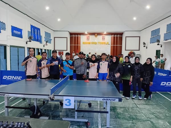 Ternate Dipastikan Juara Umum Tenis Meja Porprov V Maluku Utara 2026