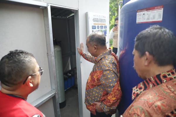 Teknologi RO Ubah Air Hujan Jadi Air Layak Minum untuk Warga Gemawang