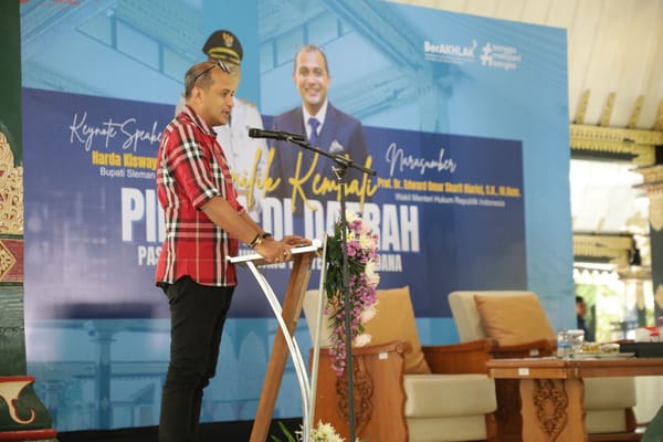 Hadirkan Wamenkum RI, Pemkab Sleman Bahas Penyelarasan Perda Pasca Lahirnya UU Penyesuaian Pidana