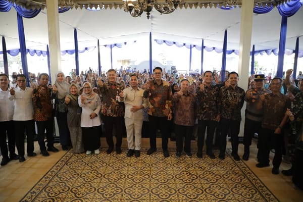 Menteri Kependudukan Temui Kader Pendamping Keluarga dan Keluarga Risiko Stunting di Sleman