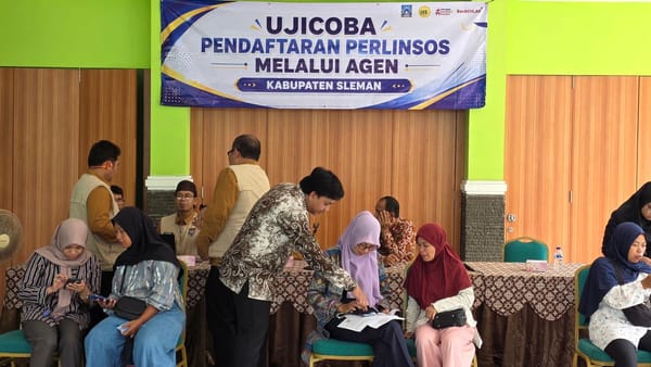 Sleman Jadi Pilot Project Nasional Digitalisasi Perlinsos, Percepat Penyaluran Bansos Tepat Sasaran