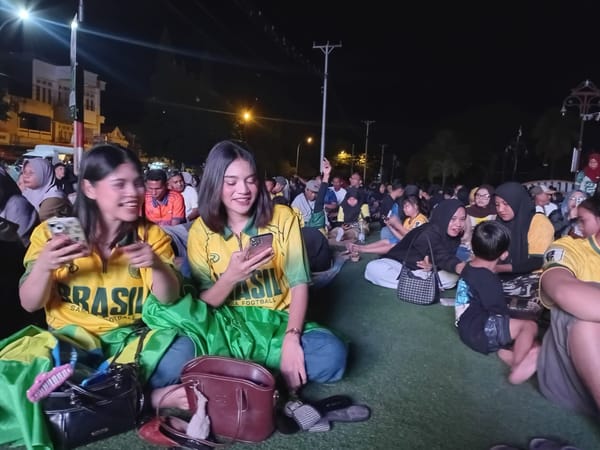 Saat Ternate Ikut Bergemuruh Menyambut Piala Dunia