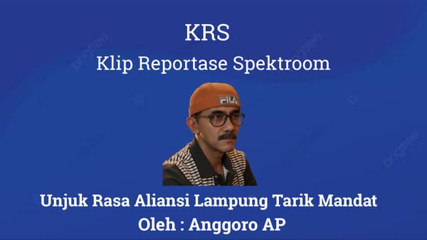 Unjuk Rasa Aliansi Lampung Tarik Mandat