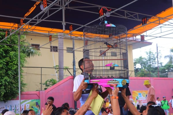 Sambut Hari Bhayangkara ke 80, Polresta Bandarlampung Gelar Lomba Burung Berkicau Piala Kapolresta 2026