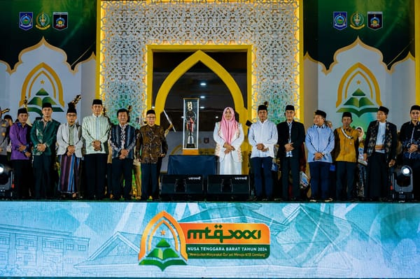 Lombok Tengah Juara Umum, MTQ XXXI Teguhkan Ikhtiar NTB Menuju Serambi Al-Qur’an