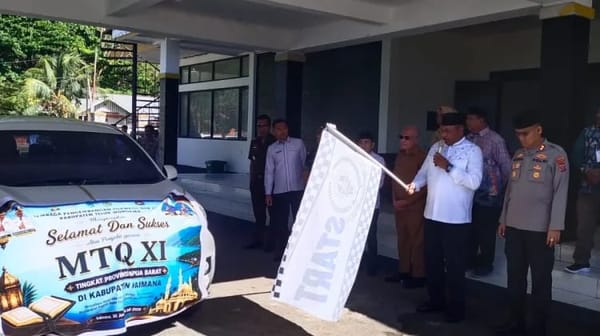 Pawai Ta'aruf Songsong MTQ XI Papua Barat Tahun 2026 di Kaimana