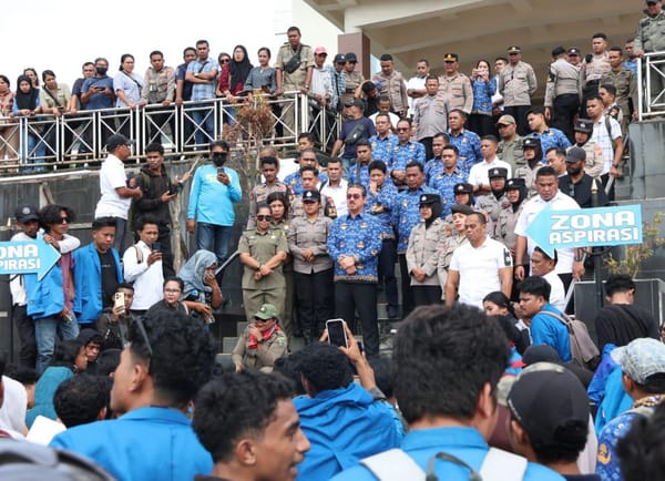 Gubernur dan Wakil Gubernur Maluku Terima Aspirasi Mahasiswa, Tegaskan Kebijakan Harus Berbasis Data