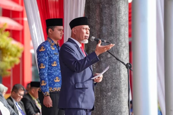 Peringati Hari Lahir Pancasila, Mahyeldi Ajak Masyarakat Rawat Persatuan