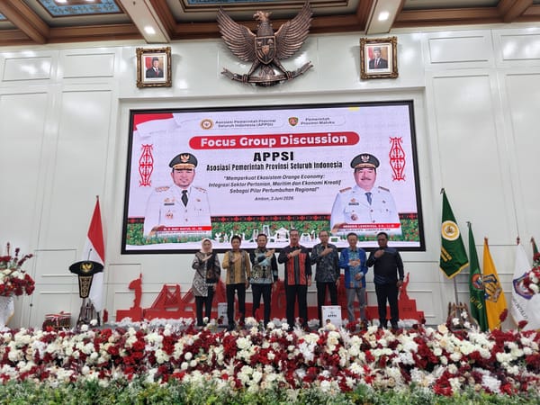 Maluku Tuan Rumah FGD APPSI 2026, Perkuat Kolaborasi Daerah Dorong Pertumbuhan Ekonomi Nasional