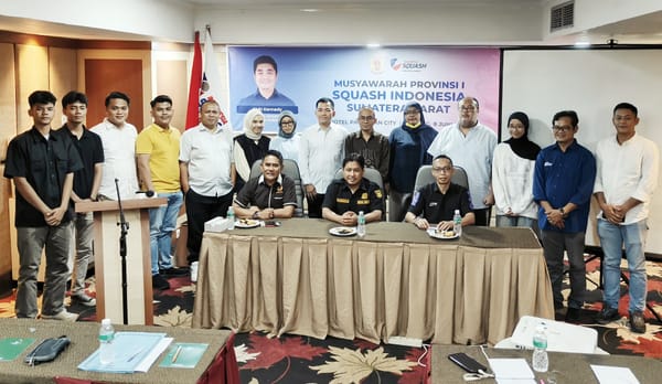 Yofialdi Terpilih Aklamasi Pimpin Squash Sumbar, Targetkan Kebangkitan dan Kembali ke PON