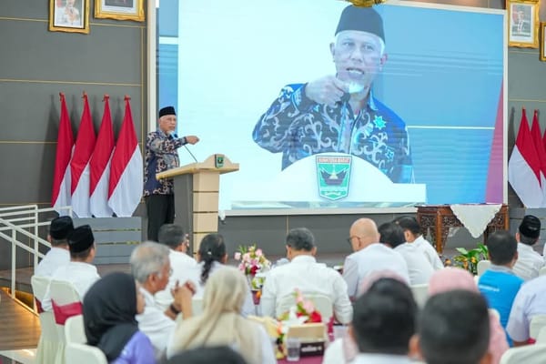 Gubernur Sumbar Mahyeldi Dorong Setiap OPD Jadikan Inovasi sebagai Budaya Kerja