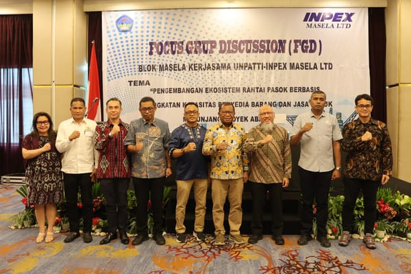 Pemprov Maluku Dorong Pelaku Usaha Lokal Masuk Rantai Pasok Blok Masela