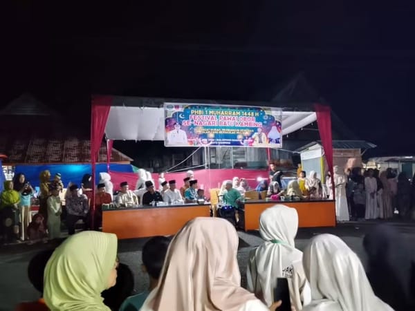 Semarak Tahun Baru Islam 1448 H, Masyarakat Agam Gelar Pawai Obor dan Syiar Keagamaan