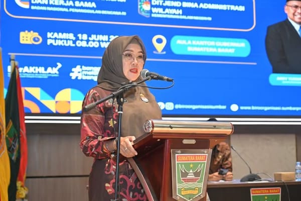Pemprov Sumbar Dorong Percepatan Penataan Kelembagaan BPBD di Kabupaten/Kota