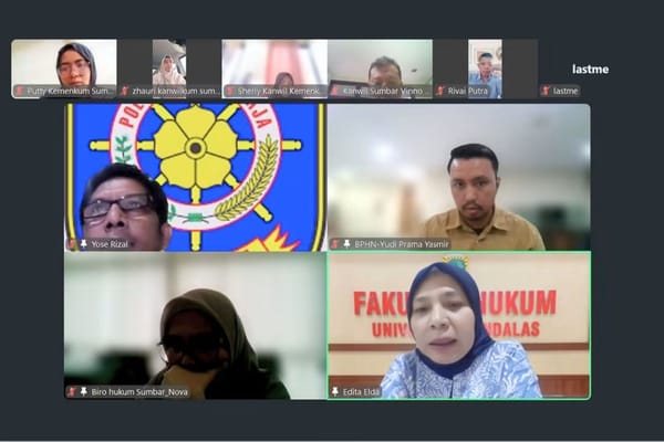 Selaraskan KUHP Baru, Kemenkum Sumbar Rekomendasikan Pencabutan Sembilan Perda Trantibum