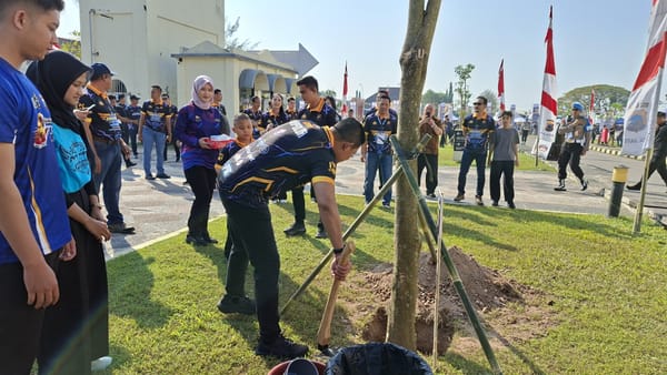 Gerakan Penanaman Pohon Warnai Pembukaan Kapolda Jateng Cup 2026