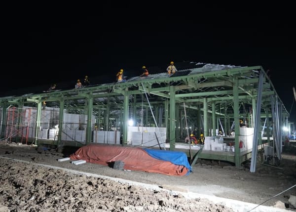 Mitigasi Risiko : Masih Terdapat Tanah Bergerak di Lokasi Huntara Tegal