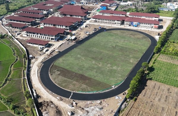 Lapangan Sepak Bola Berstandar Internasional Hadir di Sekolah Rakyat Jember