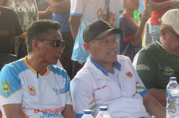 Final Cabor Muaythai Porprov V Disaksikan Ketum KONI Sarbin Sehe
