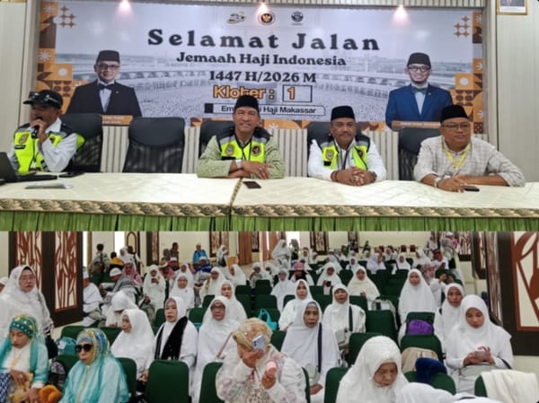 Jemaah Haji Kloter 15 Maluku Utara Tiba di Ternate diserahkan ke Keluarga
