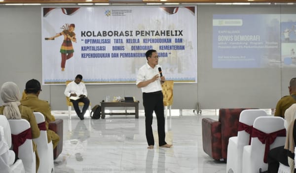Bonus Demografi Tak Bisa Ditunda, BKKBN Ingatkan Daerah Siapkan SDM Menuju Indonesia Emas 2045