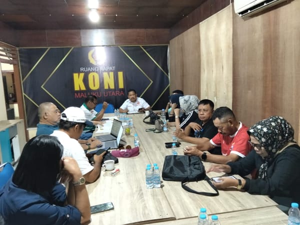 Pasca Pelaksanaan Porprov V, KONI Malut Lakukan Evaluasi