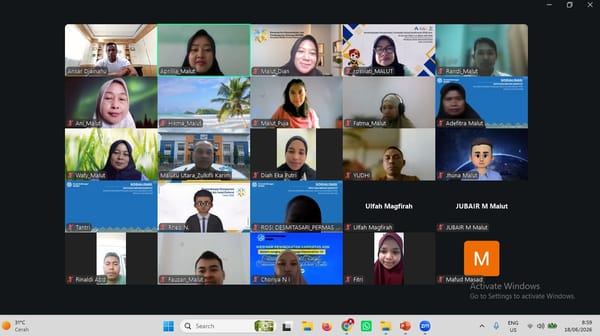 Perwakilan BKKBN Maluku Utara Gelar Rapat Evaluasi Capaian Program Mei 2026