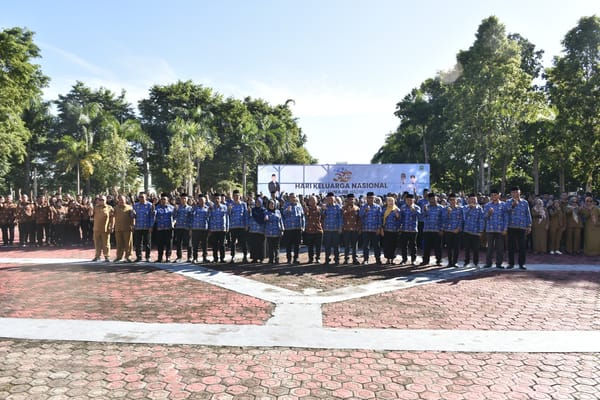 Wakil Gubernur Maluku Utara Pimpin Upacara Peringatan HARGANAS ke-33