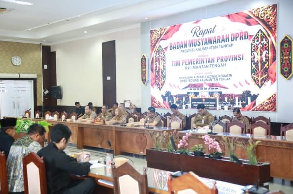 Perkuat Sinergi Eksekutif-Legislatif, Banmus DPRD Kalteng Susun Agenda Strategis Hingga Juli 2026