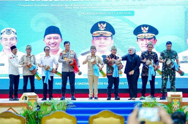 Dari Rakerda APDESI, Gubernur Agustiar Tegaskan Desa Fondasi Kemajuan Kalimantan Tengah