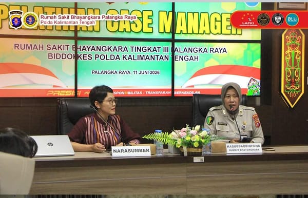 Rumkit Bhayangkara Polda Kalteng Perkuat Pelayanan Pasien Melalui Pelatihan Case Manager