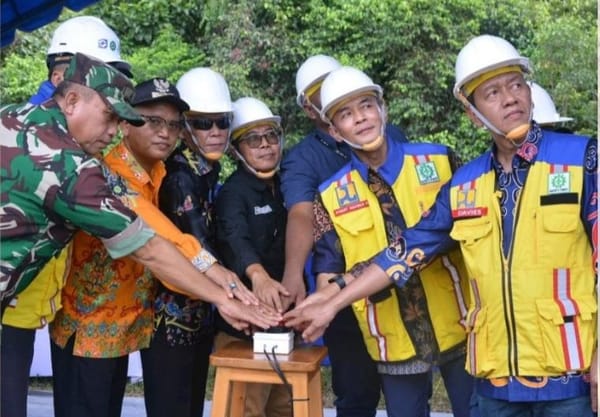 Warga Sei Rungan dan Rakumpit Segera Nikmati Jembatan Gantung Baru