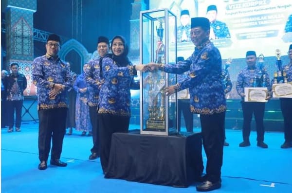 Murung Raya Bawa Pulang Trophy Bergilir, MTQ KORPRI Kalteng Tinggalkan Kesan Mendalam
