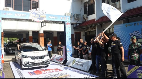Meriahkan Hari Bhayangkara, 100 Pembalap Ikuti Kejurnas Time Rally 2026 di Tabalong