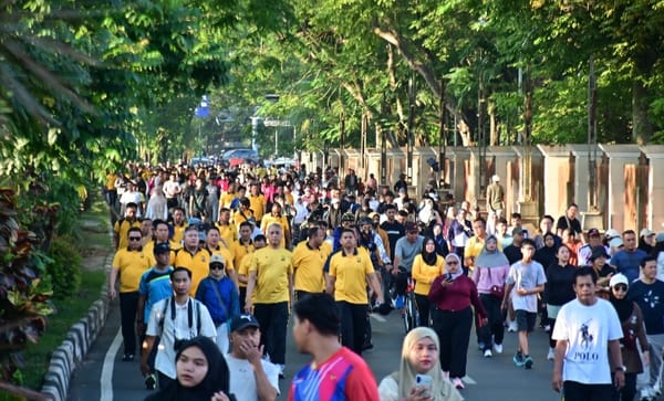 Polda Kalsel Gelar Car Free Day dan Pasar Murah, Perkuat Sinergi Polri dan Masyarakat