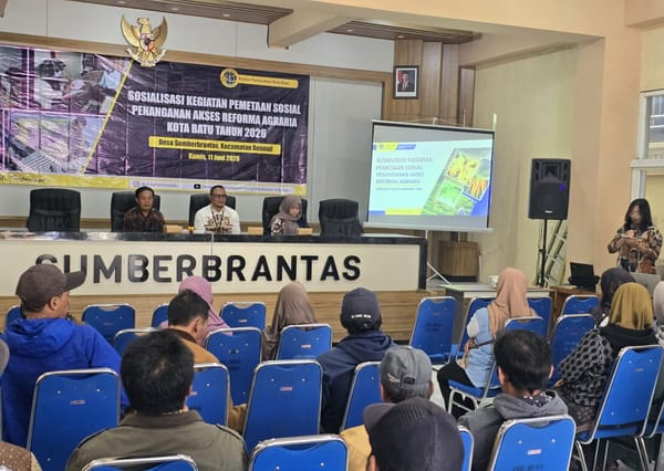 BPN Kota Batu Bongkar Mitos Reforma Agraria: Sertipikat Saja Tak Cukup, 200 Warga Sumberbrantas Didorong Naik Kelas Ekonomi