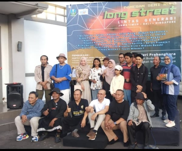 Dari Sidoarjo hingga Singapura, "Long Street" Jadi Panggung Regenerasi Seniman Jawa Timur