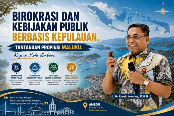 Lekransy Usulkan Dana Khusus Wilayah Kepulauan untuk Percepat Pemerataan Pembangunan Maluku