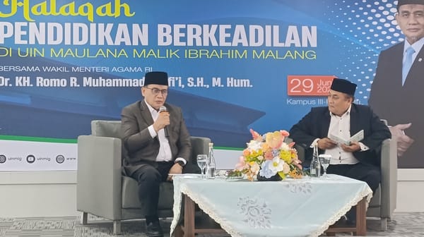 Wamen Kemenag Usul Reformasi Besar Pendidikan Keagamaan, UIN Malang Bongkar Ketimpangan Anggaran hingga Anak Putus Sekolah