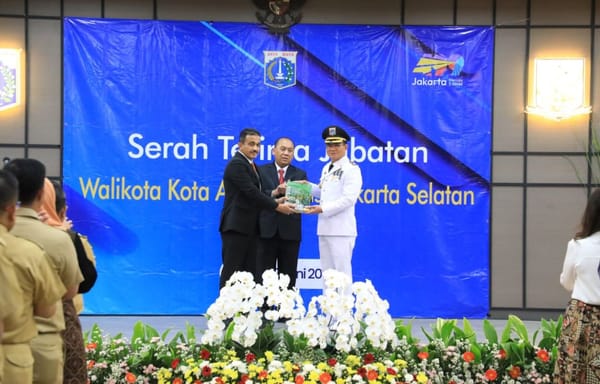 Syafrin Liputo Resmi Pimpin Jakarta Selatan, Sekda DKI Optimistis Lanjutkan Prestasi dan Pelayanan Publik