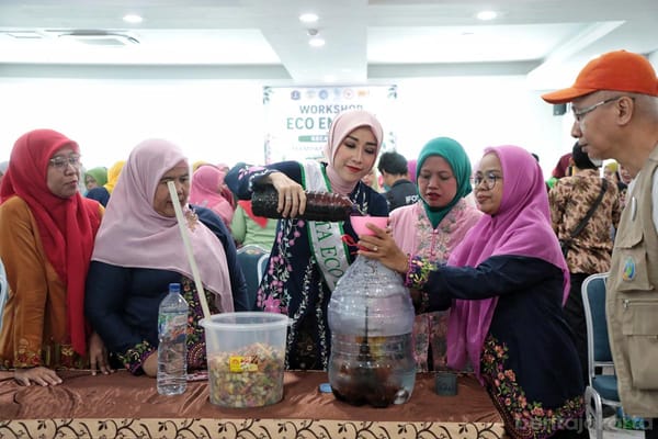 Upaya Kurangi Sampah dari Sumbernya, Sebanyak 160 Peserta Ikuti Workshop Eco Enzyme