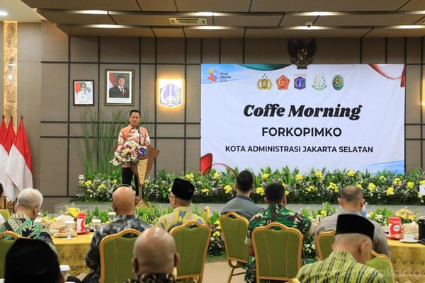 Wali Kota Jaksel Syafrin Liputo, Ajak Forkopimko dan DPRD Perkuat Kolaborasi Hadapi Isu Strategis