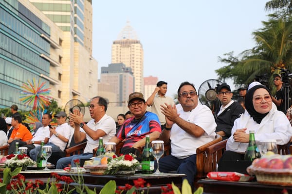 Jakarta Penuh Warna Jadi Simbol Kebersamaan, Pramono-Rano Ajak Warga Jaga Jakarta Menuju Lima Abad