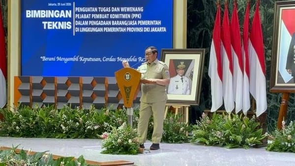 Pramono Minta Pejabat PPK Berani Ambil Keputusan Strategis dan Cerdas