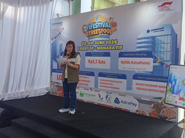 FIFGROUP Gelar FIFestival Street Food 2026, Libatkan 28 UMKM dan Dorong Ekonomi Inklusif