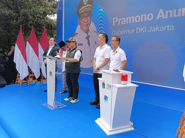 Gubernur DKI Jakarta Canangkan Pedestrian Deck Dukuh Atas Enam Moda Transportasi Bakal Terintegrasi