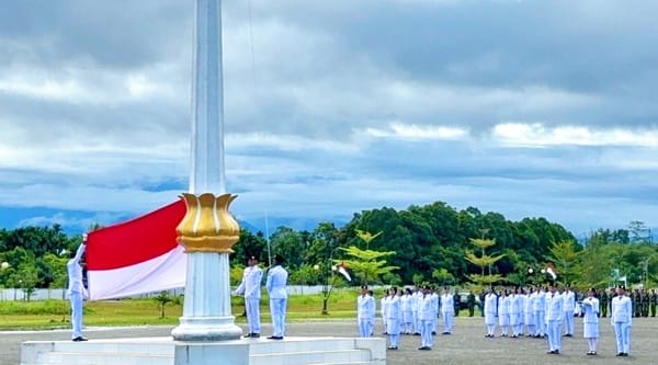 Bupati Mimika Pimpin Upacara Hari Lahir Pancasila
