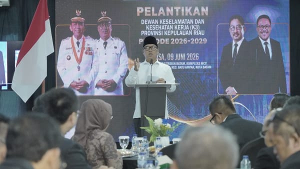 Wagub Kepri Melantik Dewan Keselamatan dan Kesehatan Kerja Provinsi Kepulauan Riau