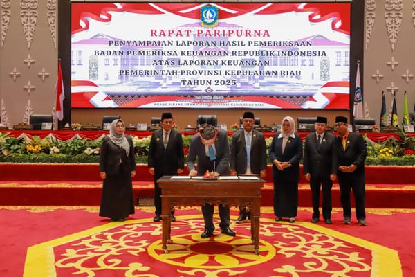 Provinsi Kepulauan Riau Pertahankan opini WTP Dalam Pengelolaan Keuangan Daerah 2025