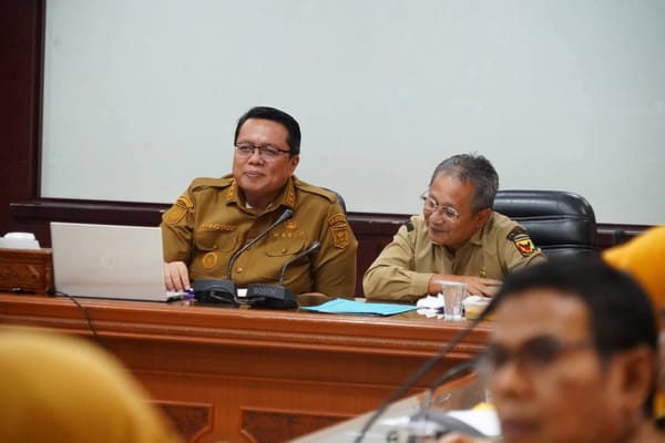 Wabup Ahmad Fadly Ikuti Rakor Pengendalian Inflasi Nasional, Bahas Stabilitas Harga dan Jaminan Produk Halal